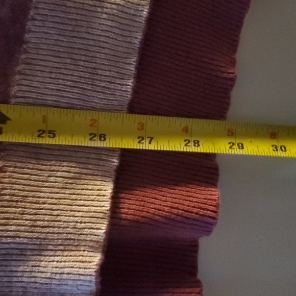 Sundance Washed Purple Cotton V-Neck Sweater Size Extra Small Oversized - Picture 10 of 10